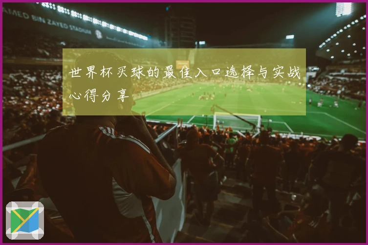 世界杯买球的最佳入口选择与实战心得分享